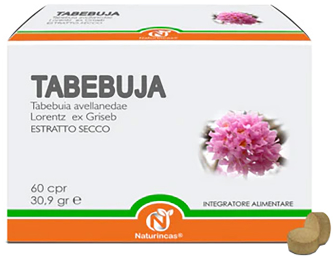 NATURINCAS TABEBUJA 60 COMPRESSE - farmaidea24.com