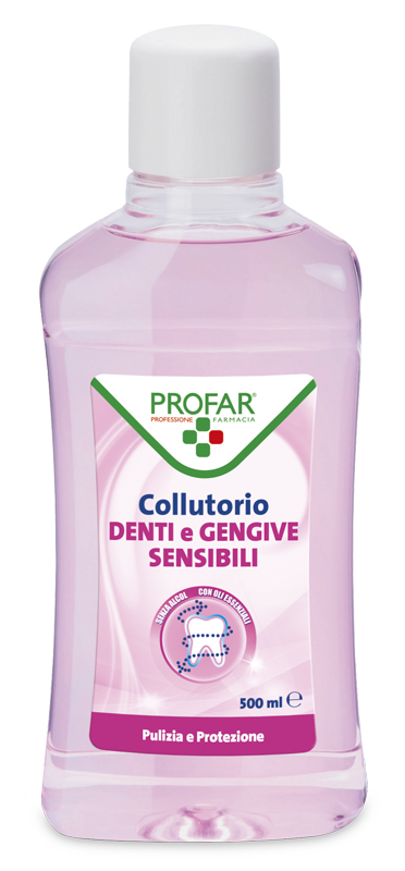 PROFAR COLLUTORIO DENTI/GENGIVE SENSIBILI 500 ML - farmaidea24.com