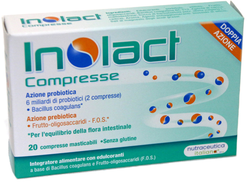 INOLACT 20 COMPRESSE MASTICABILI - farmaidea24.com
