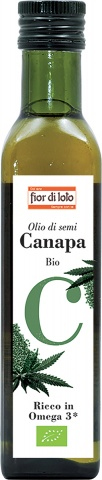 FIOR DI LOTO OLIO DI SEMI DI CANAPA BIO 250 ML - farmaidea24.com