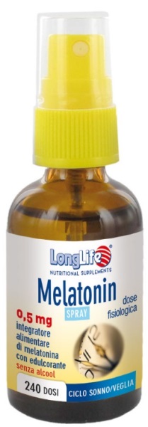 LONGLIFE MELATONIN SPRAY 0,5MG 30 ML - farmaidea24.com