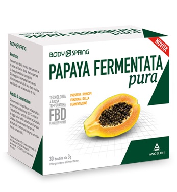 BODY SPRING PAPAYA FERMENTATA PURA 30 BUSTINE - farmaidea24.com