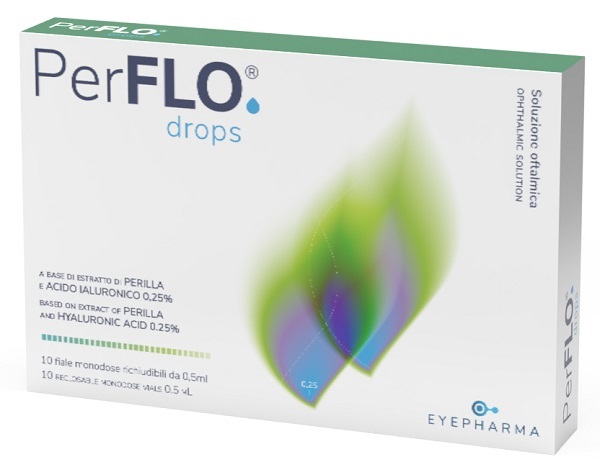 PERFLO DROPS GOCCE OCULARI 10 FIALE MONODOSE - farmaidea24.com