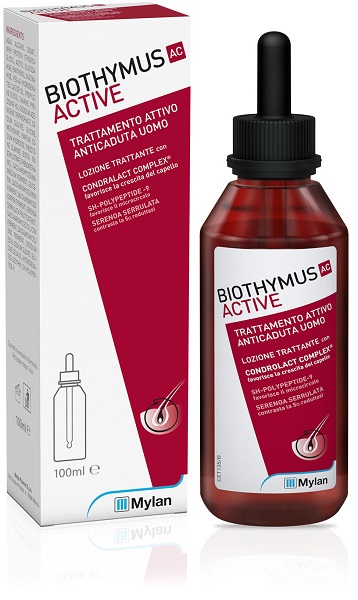 BIOTHYMUS AC ACTIVE TRATTAMENTO ATTIVO ANTICADUTA UOMO LOZIONE 100 ML - farmaidea24.com
