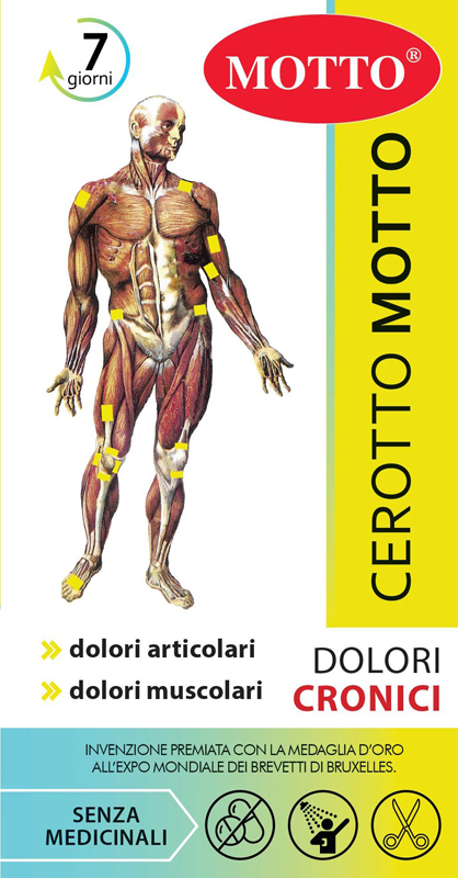 CEROTTO MOTTO ANALGESICO DA RITAGLIARE 5 X 15 CM 2 PEZZI - farmaidea24.com