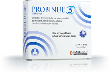 PROBINUL 5 NEUTRO 12 BUSTINE - farmaidea24.com