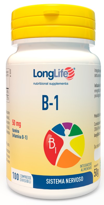 LONGLIFE B1 100 COMPRESSE 50 MG - farmaidea24.com