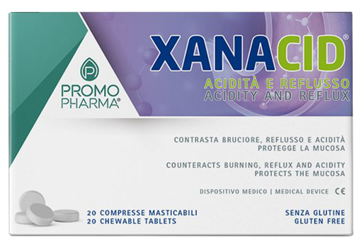 XANACID 20 COMPRESSE MASTICABILI - farmaidea24.com