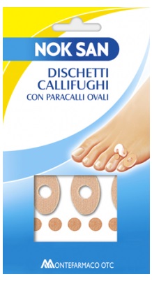 NOK SAN DISCHETTI CALLIFUGHI CON PARACALLI OVALI - farmaidea24.com