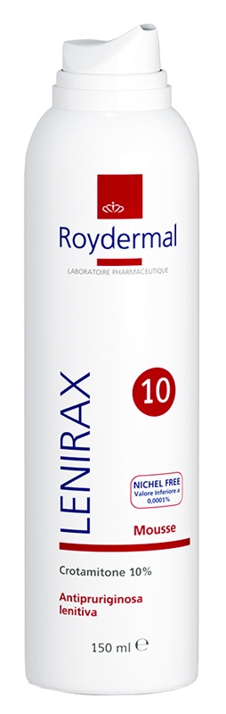 LENIRAX 10 MOUSSE DERMATOLOGICA CROTAMITONE 10% 150 ML - farmaidea24.com