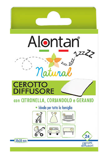 ALONTAN NATURAL CEROTTO ANTIZANZARA ADESIVO 21 PEZZI - farmaidea24.com