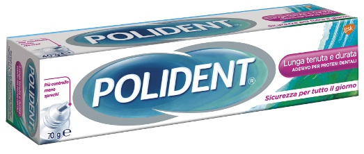 ADESIVO PROTESI DENTALI POLIDENT LUNGA TENUTA 70 G - farmaidea24.com