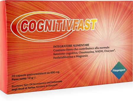 COGNITIVFAST 20 CAPSULE GASTRORESISTENTI DA 600 MG - farmaidea24.com