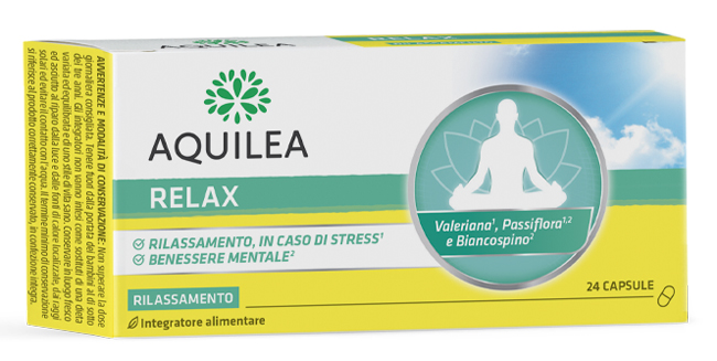 AQUILEA RELAX 24 CAPSULE VEGANE - farmaidea24.com