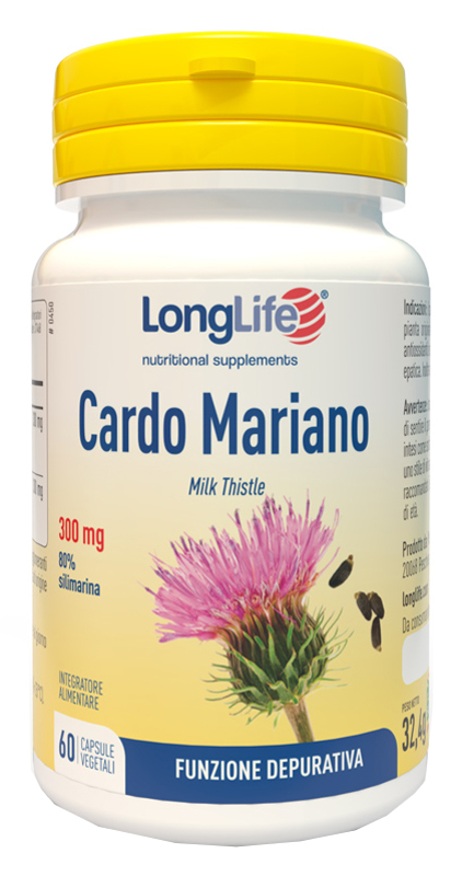 LONGLIFE CARDO MARIANO 60 CAPSULE VEGETALI - farmaidea24.com