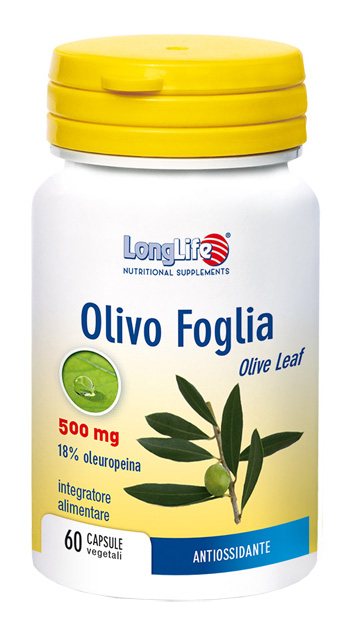 LONGLIFE OLIVO FOGLIA 60 CAPSULE VEGETALI - farmaidea24.com