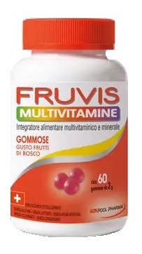 FRUVIS MULTIVITAMINE GOMMOSE 60 GELATINE DA 2 G - farmaidea24.com