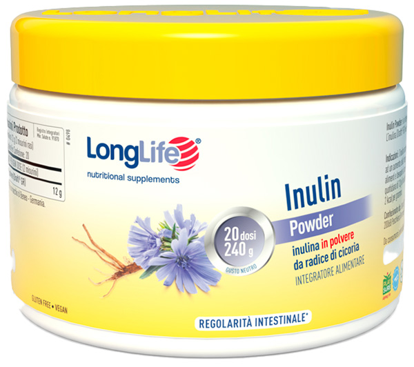 LONGLIFE INULINA POWDER 240 G - farmaidea24.com