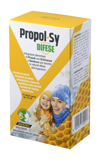 PROPOL SY DIFESE SYR 14 PEZZI 210 ML - farmaidea24.com