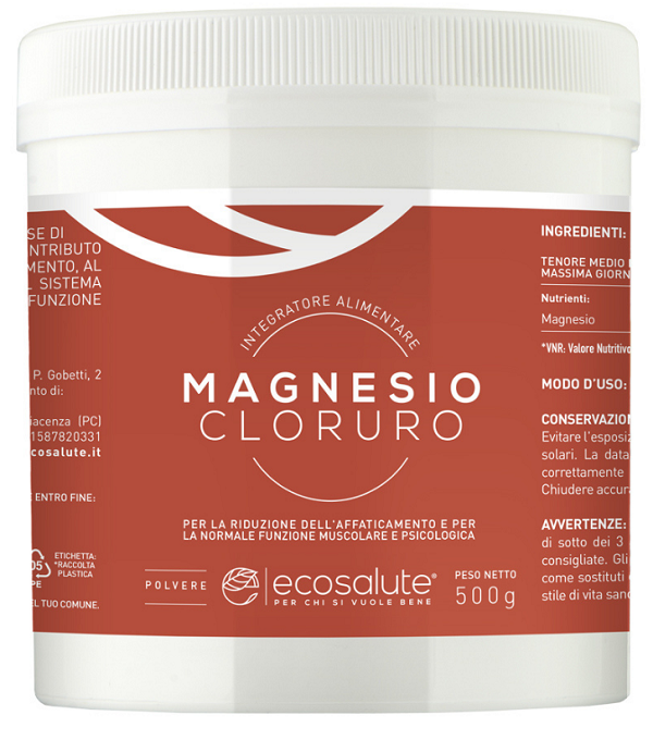 MAGNESIO CLORURO POLVERE 500 G - farmaidea24.com