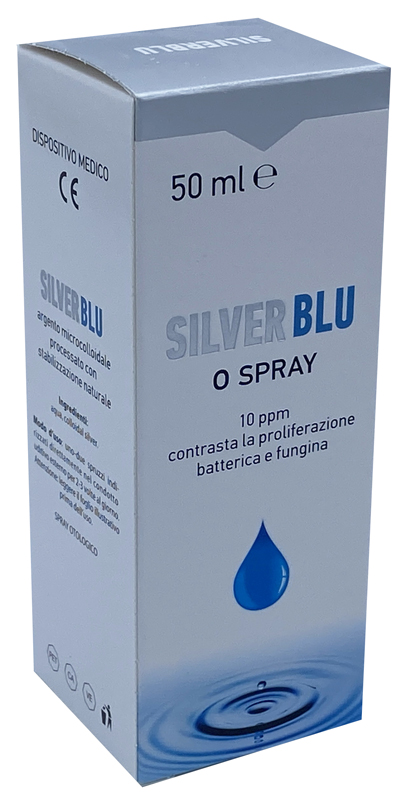 SILVER BLU O SPRAY OTOLOGICO 50 ML - farmaidea24.com