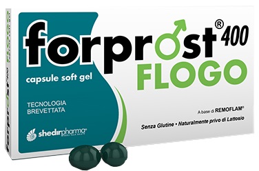 FORPROST 400 FLOGO INTEGRATORE ALIMENTARE 15 CAPSULE MOLLI - farmaidea24.com
