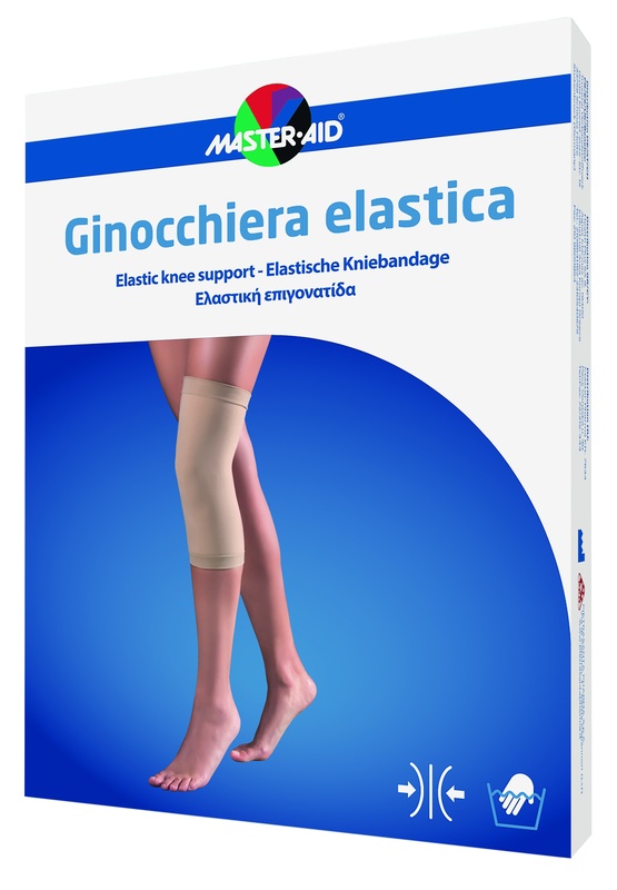 GINOCCHIERA ELASTICA MASTER-AID SPORT TAGLIA 5 44/49CM - farmaidea24.com