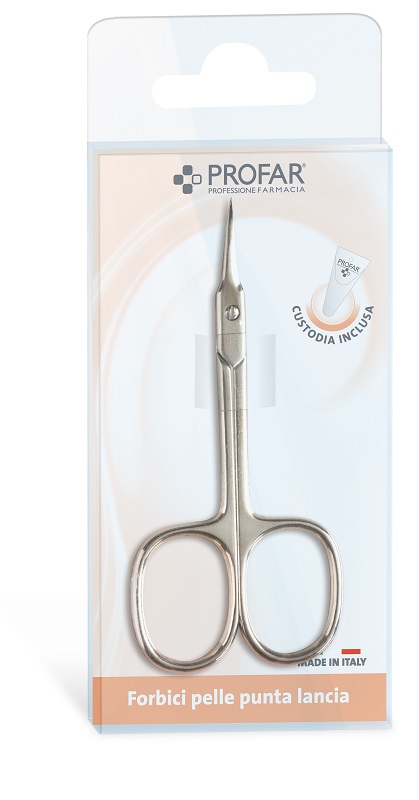 PROFAR FORBICINE PELLI PUNTA LANCIA - farmaidea24.com