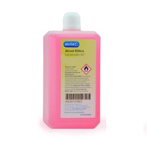 ALVITA ALCOOL ETILICO DENATURATO 90,1 500ML - farmaidea24.com