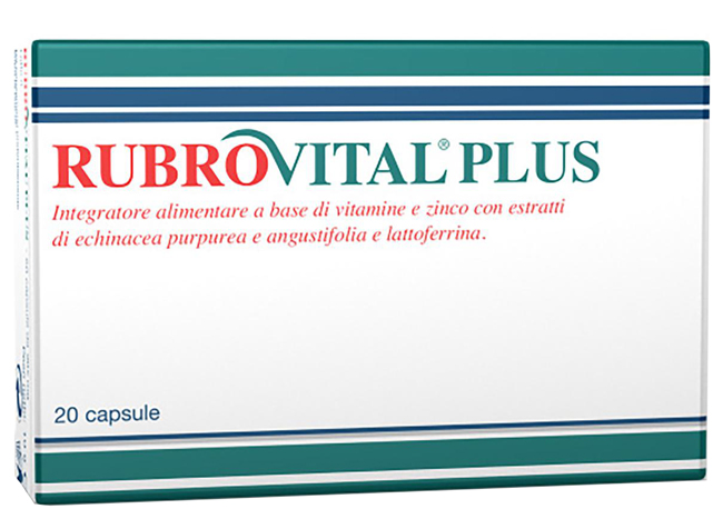 RUBROVITAL PLUS 20 CAPSULE - farmaidea24.com