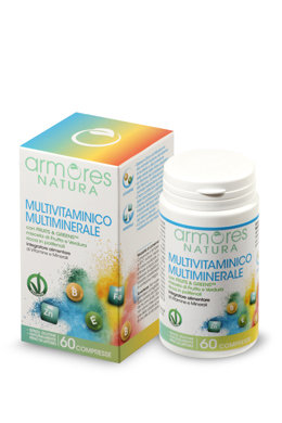 ARMORES NATURA MULTIVIT 60 COMPRESSE - farmaidea24.com