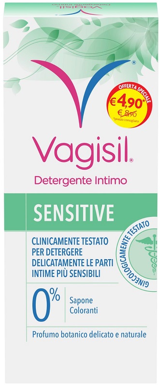 VAGISIL DETERGENTE SENSITIVE 250 ML - farmaidea24.com