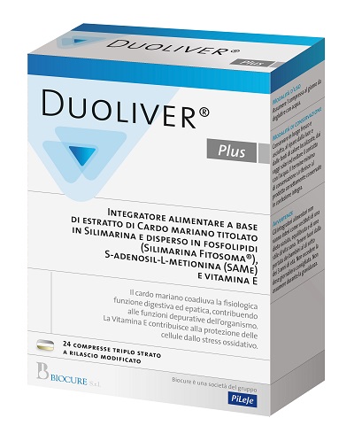 DUOLIVER PLUS 24 COMPRESSE - farmaidea24.com