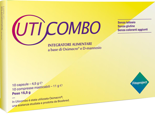 UTICOMBO 10 CAPSULE + 10 COMPRESSE MASTICABILI - farmaidea24.com