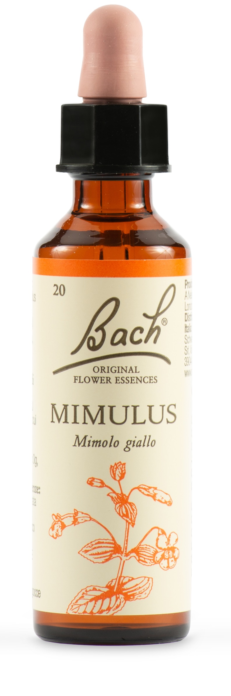 MIMULUS BACH ORIG 20 ML - farmaidea24.com