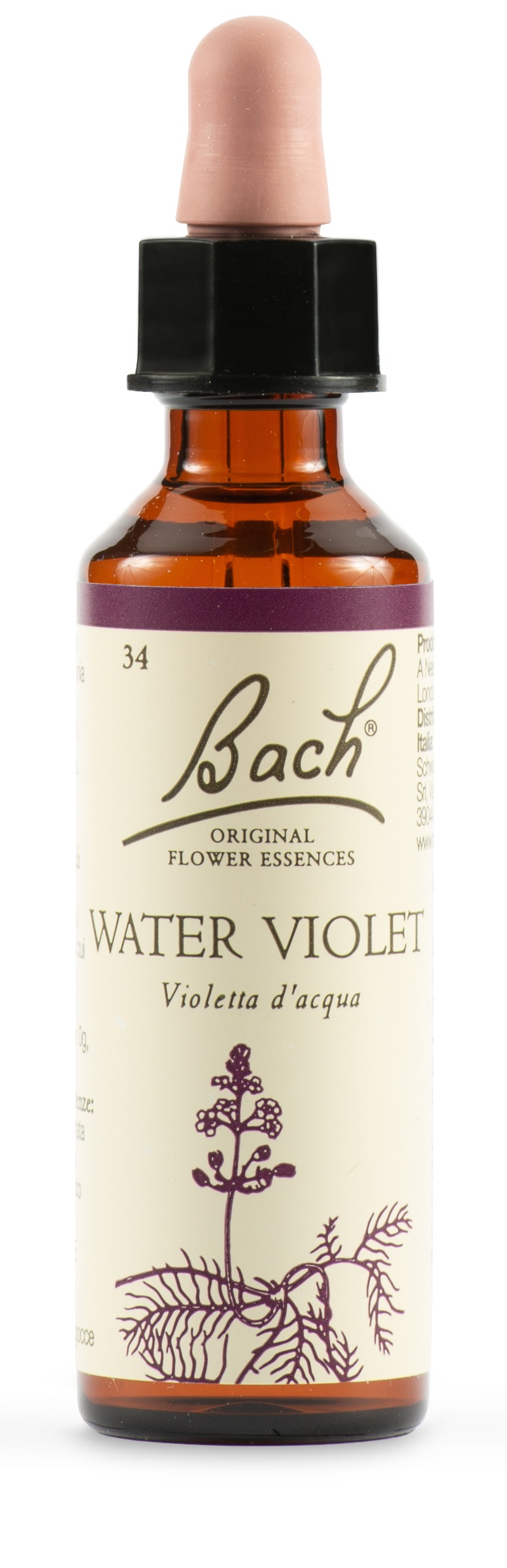 WATER VIOL BACH ORIG 20 ML - farmaidea24.com