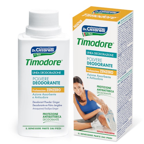 TIMODORE POLVERE DEO ZENZERO 45 ORE - farmaidea24.com