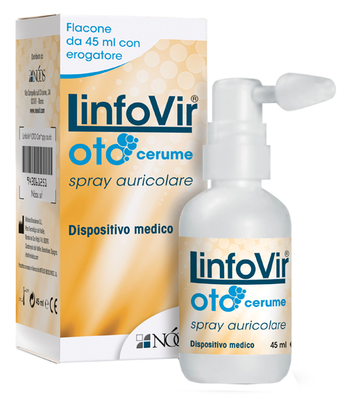 LINFOVIR OTO CERUME SPRAY AURICOLARE 45 ML - farmaidea24.com