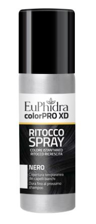 EUPHIDRA COLORPRO XD TINTURA RITOCCO SPRAY CAPELLI NERO 75 ML - farmaidea24.com