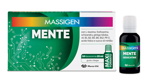 MASSIGEN MENTE 10 FLACONI DA 25 ML - farmaidea24.com