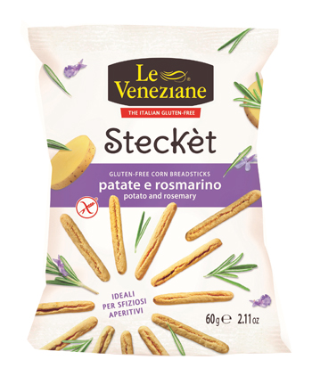 LE VENEZIANE STECKET PATATE ROSMARINO 60 G - farmaidea24.com