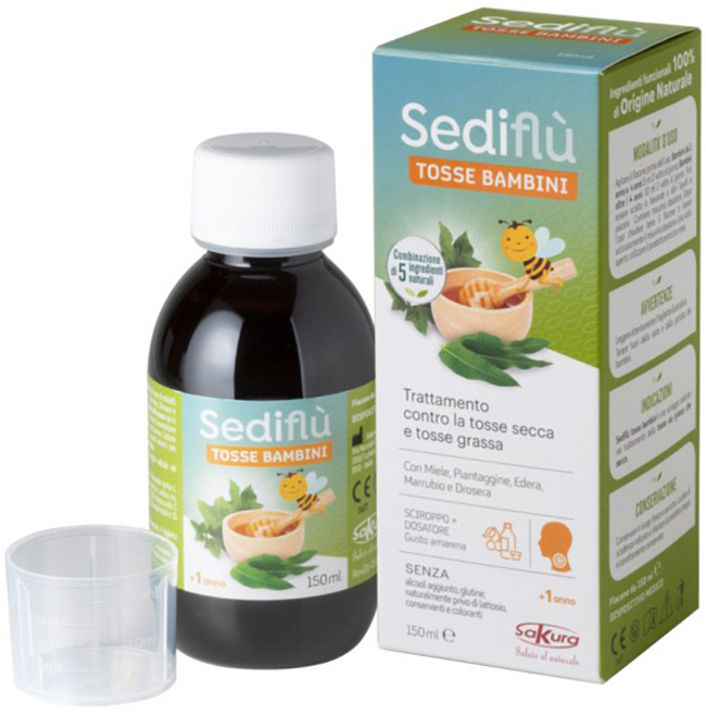 SEDIFLU TOSSE BAMBINI 150 ML - farmaidea24.com