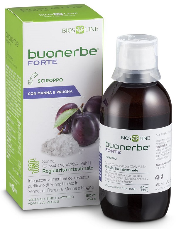 BUONERBE FORTE SCIROPPO 180 ML - farmaidea24.com