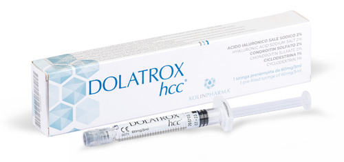 DOLATROX HCC SIRINGA PRERIEMPITA INTRA-ARTICOLARE ACIDO IALURONICO 3 ML - farmaidea24.com