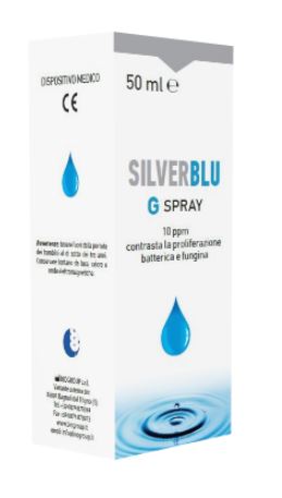 SILVER BLU G SPRAY VIA ORALE CONTRASTA LA PROLIFERAZIONE BATTERICA E FUNGINA 50 ML - farmaidea24.com