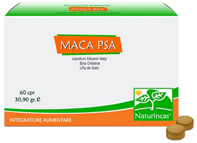 MACA PSA NATURINCAS 60 COMPRESSE - farmaidea24.com