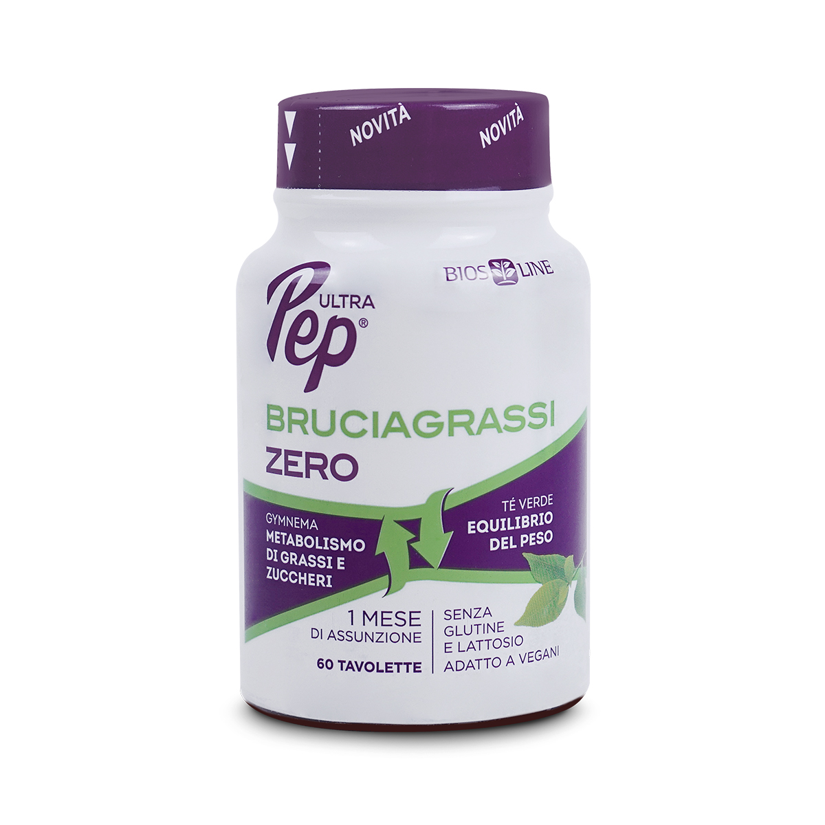 ULTRA PEP BRUCIAGRASSI ZERO 60 TAVOLETTE - farmaidea24.com