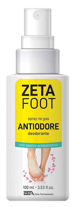 ZETAFOOT SPRAY ANTIODORE 100 ML - farmaidea24.com