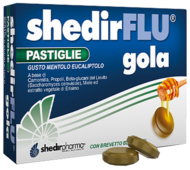 SHEDIRFLU GOLA MENTOLO/EUCALIPTO 36 PASTIGLIE - farmaidea24.com