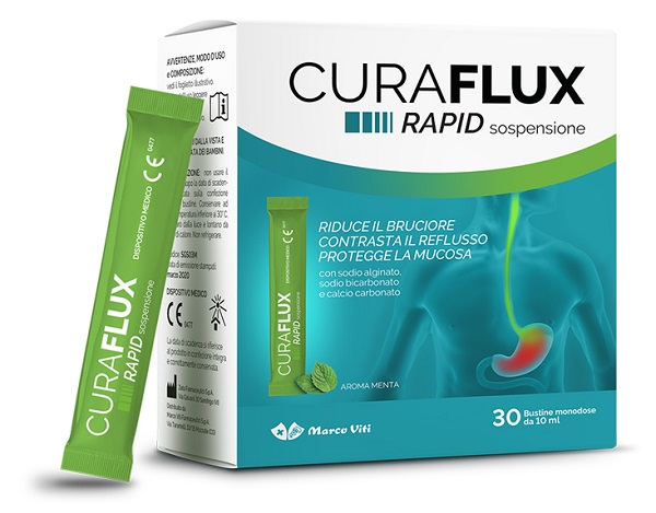 CURAFLUX RAPID SOSPENSIONE ORALE 30 BUSTINE - farmaidea24.com